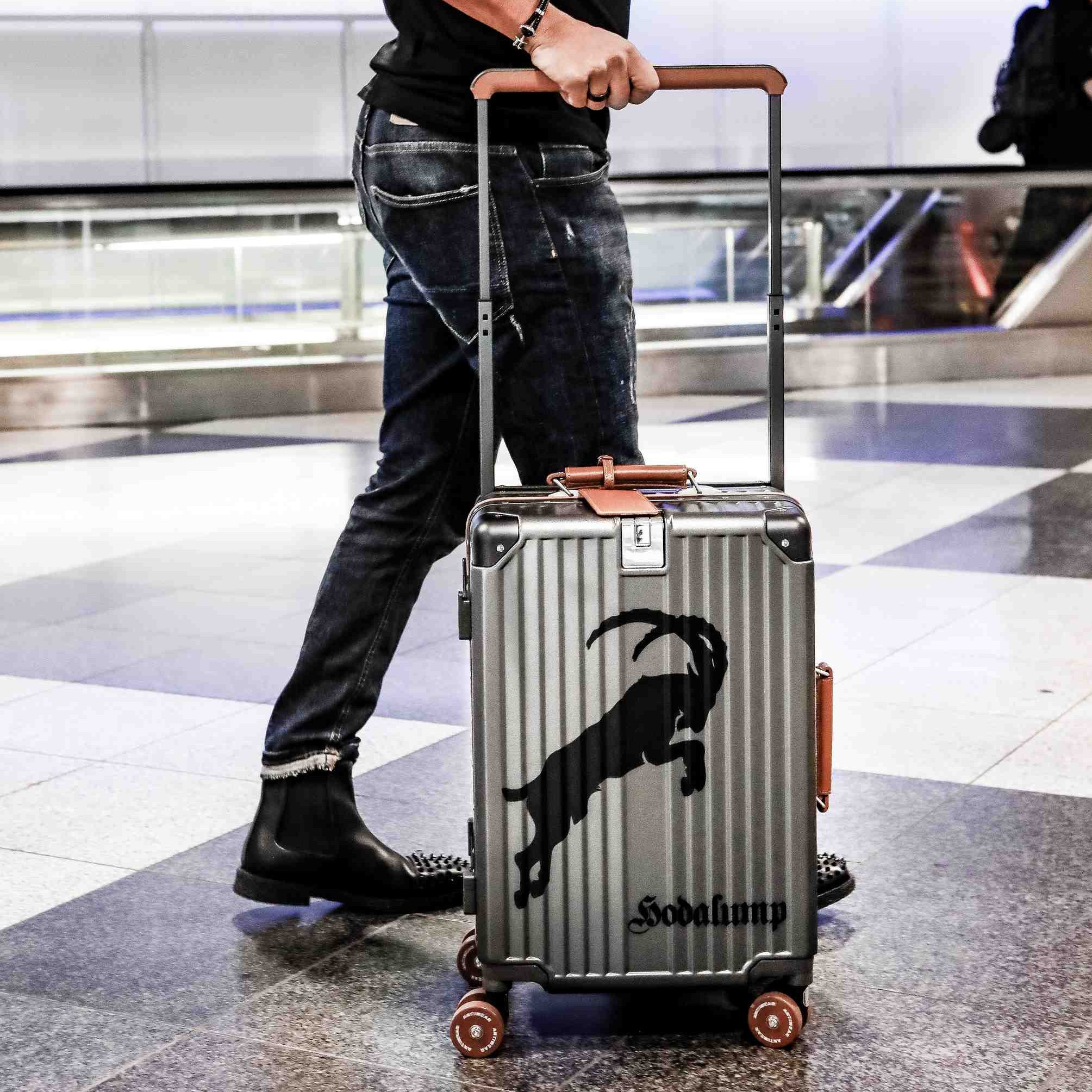 Hodalump Handgepäck Trolley Innenraum – durchdachte Organisation mit viel Stauraum