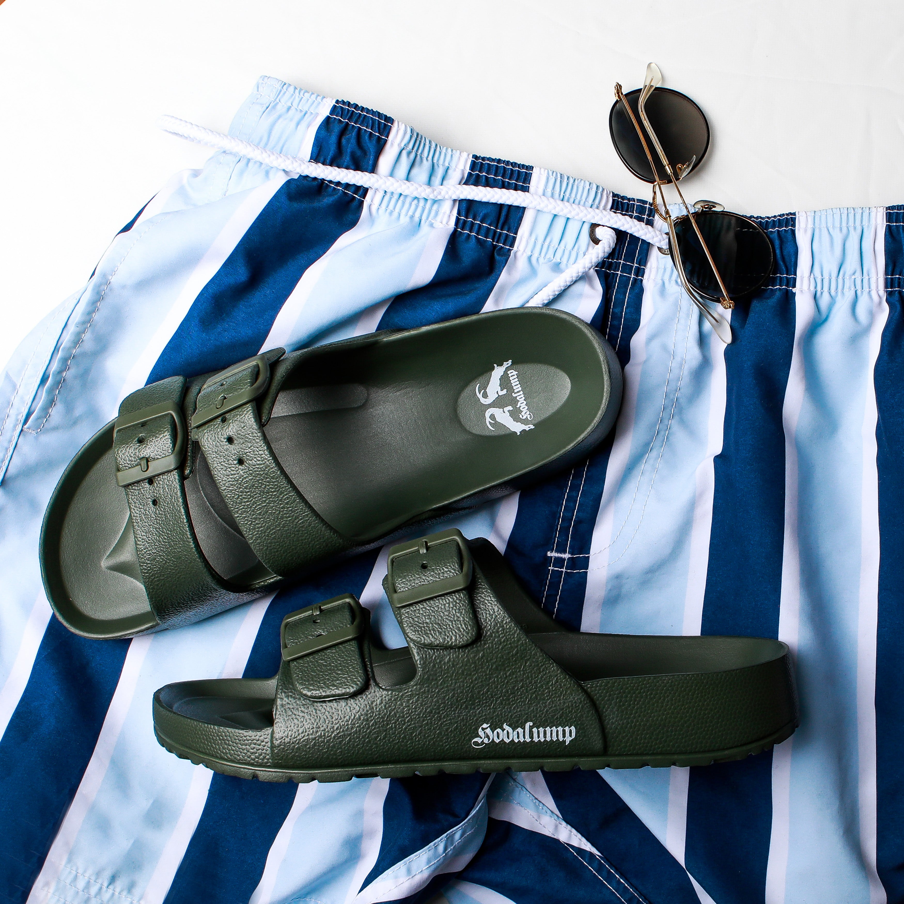 Hodalump PVC Sandals Green