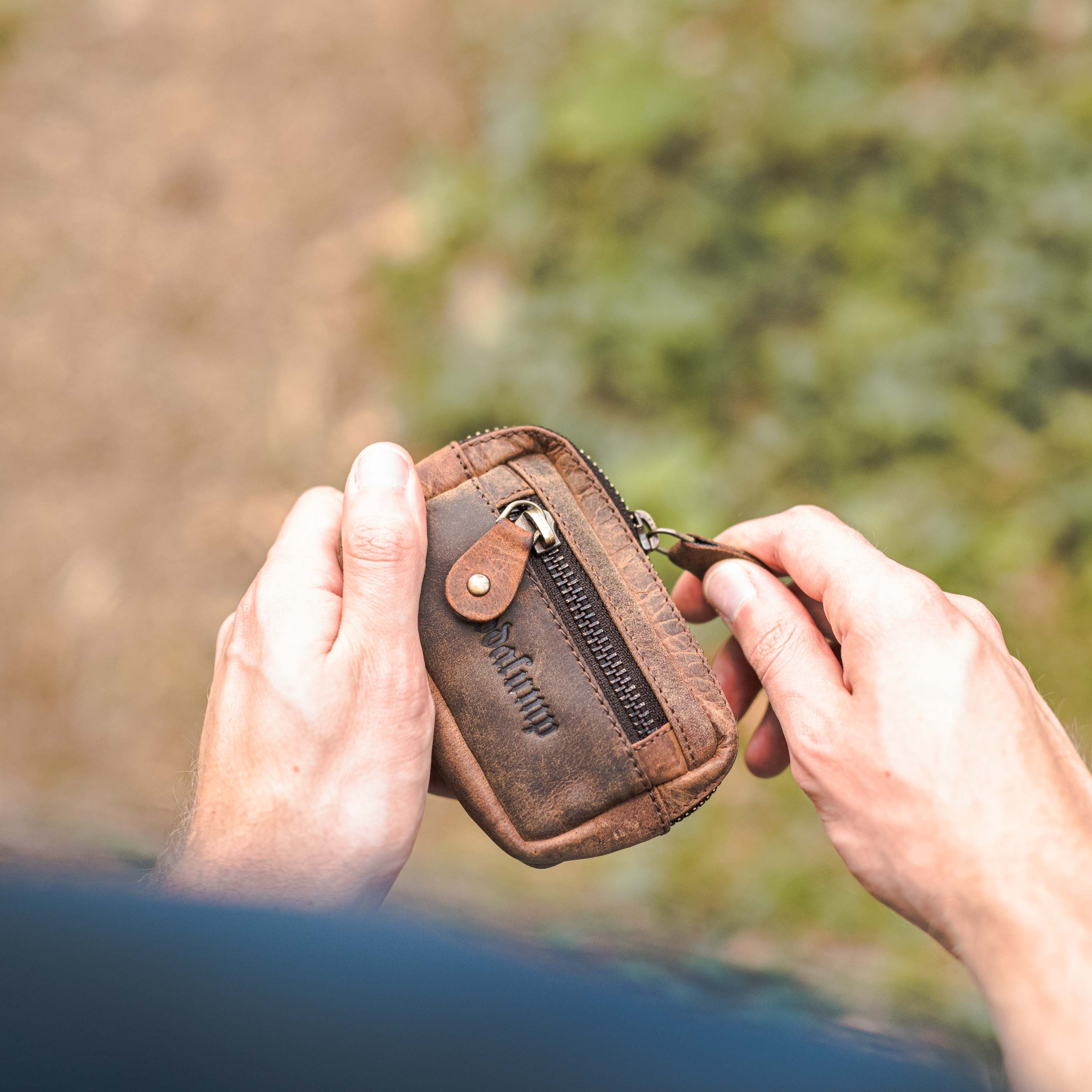 Zenzi – Echtleder Schlüsseltasche Hodalump