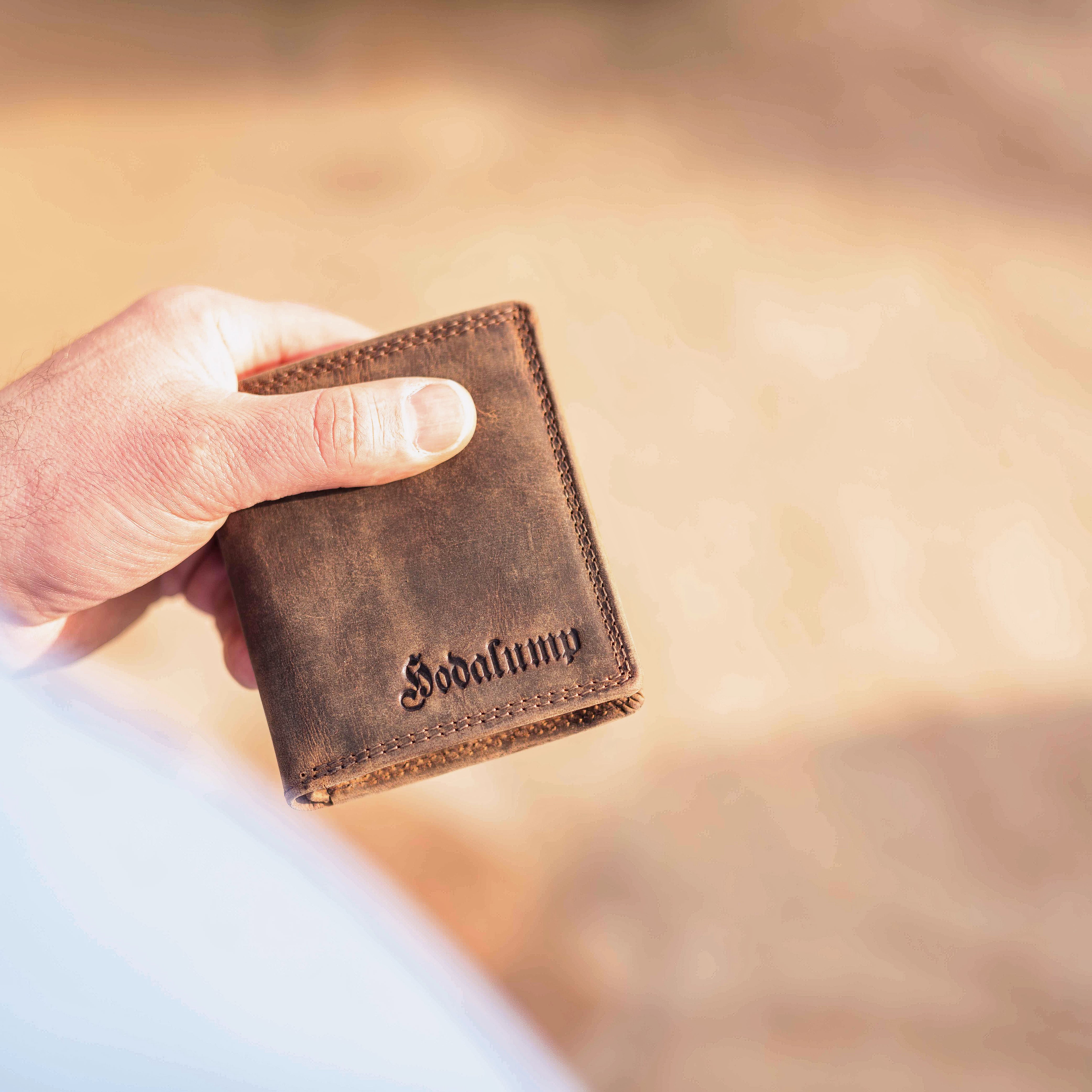 Reisetasche Büffelleder – Großer Vintage Weekender Hodalump