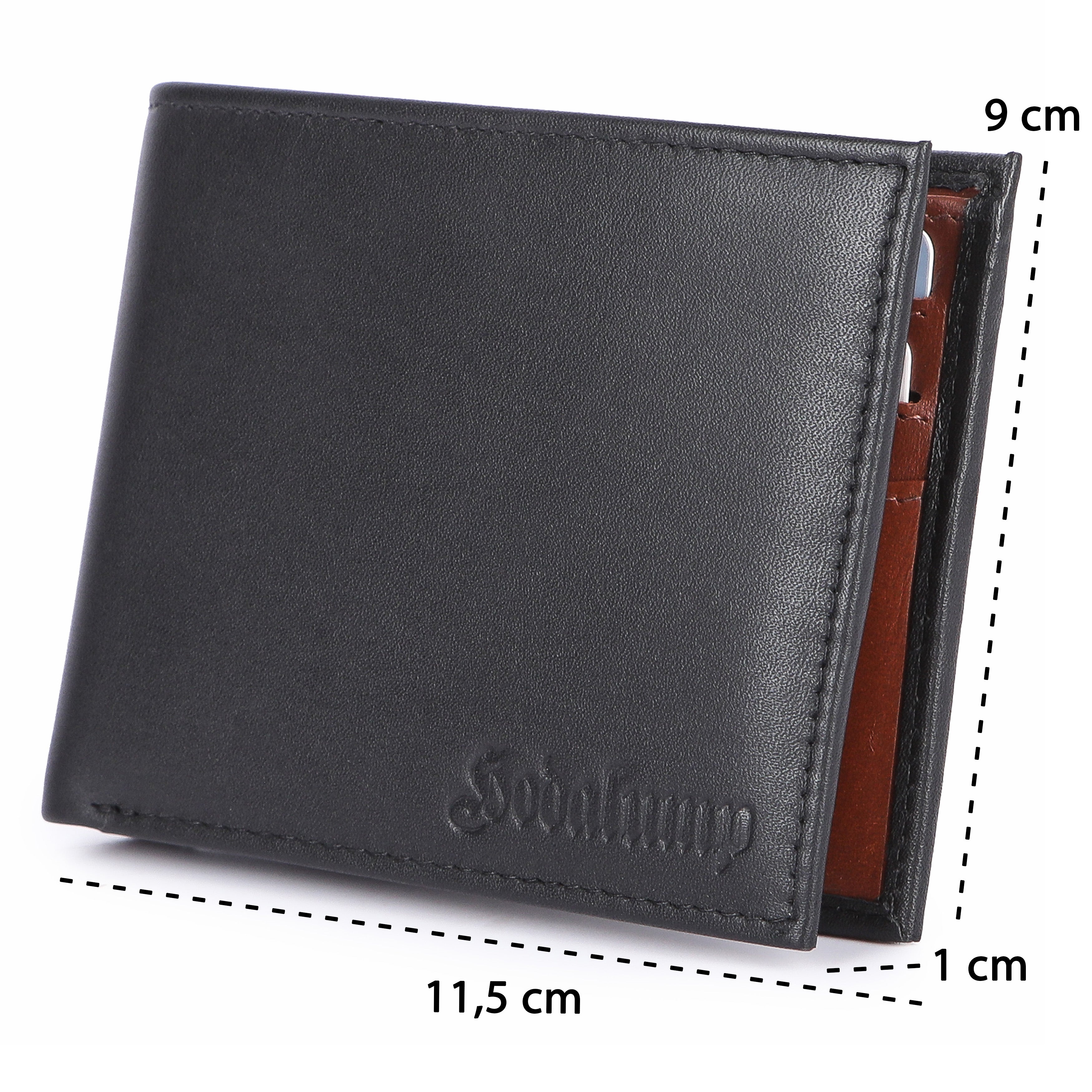 Hodalump Slim BLACK Geldbörse