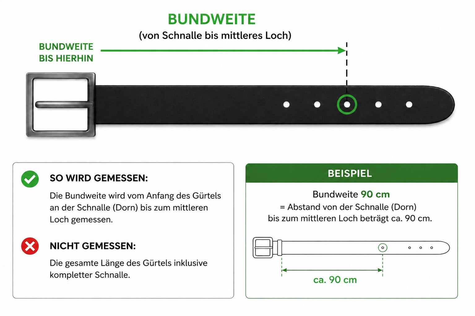 Gürtel Braun