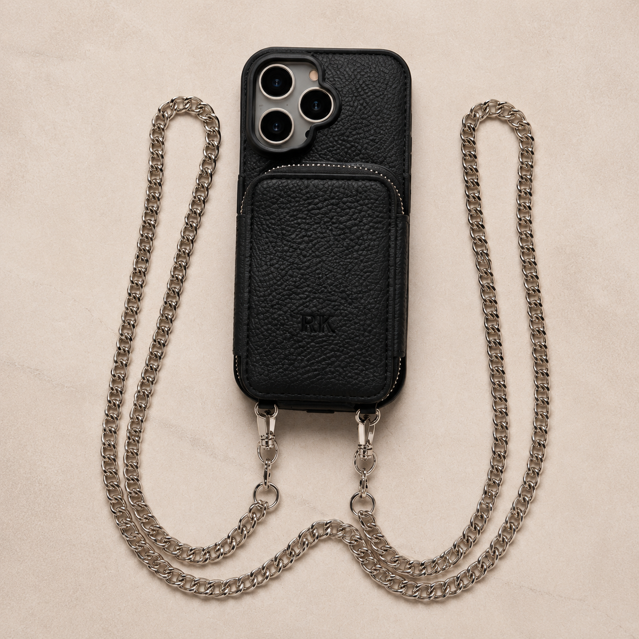 Phone Case with Shoulder Chain & Card Holder – Style Meets Functionality