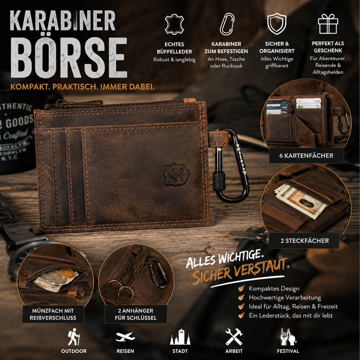 Karabiner Börse