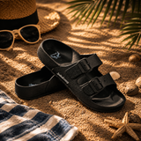 Hodalump PVC Sandals Black