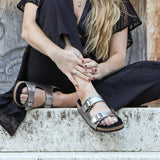 Ratschkatl Sandals in Silver