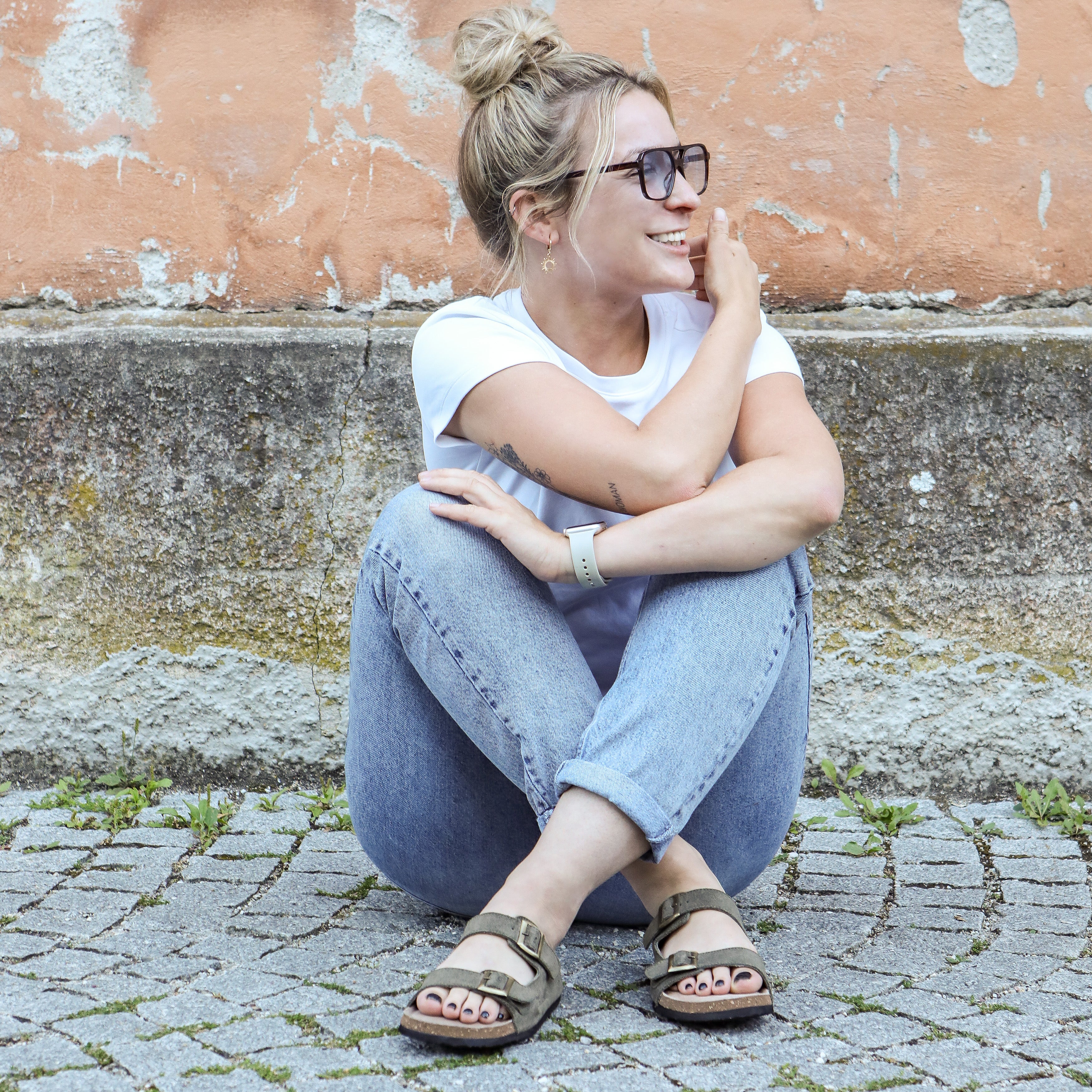 Ratschkatl Sandals in Green