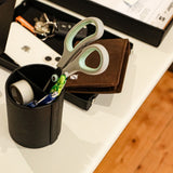 Stiftehalter aus Leder