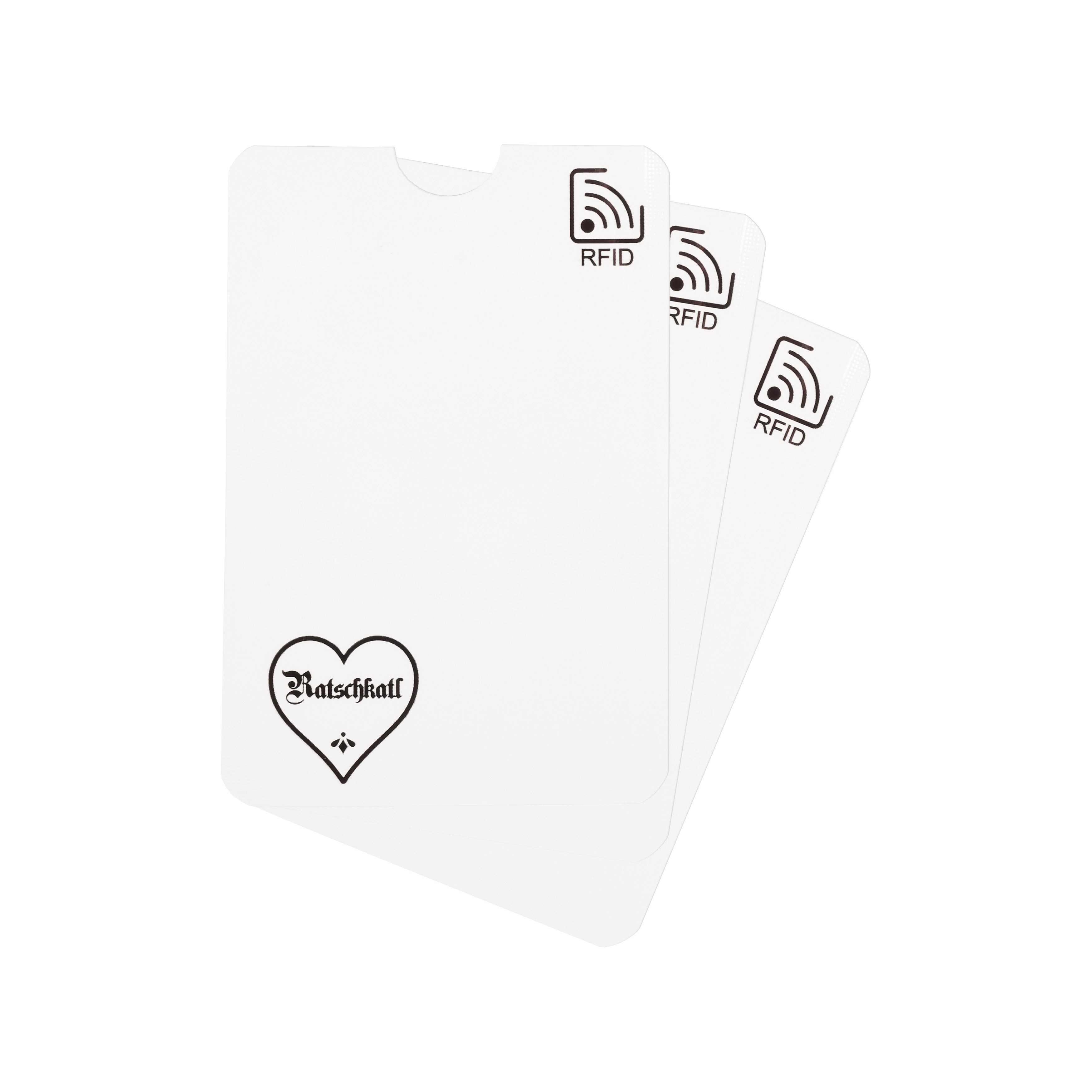 RFID/NFC Kartenhüllen Blocker 3er SET RFID Hülle Hodalump & Ratschkatl