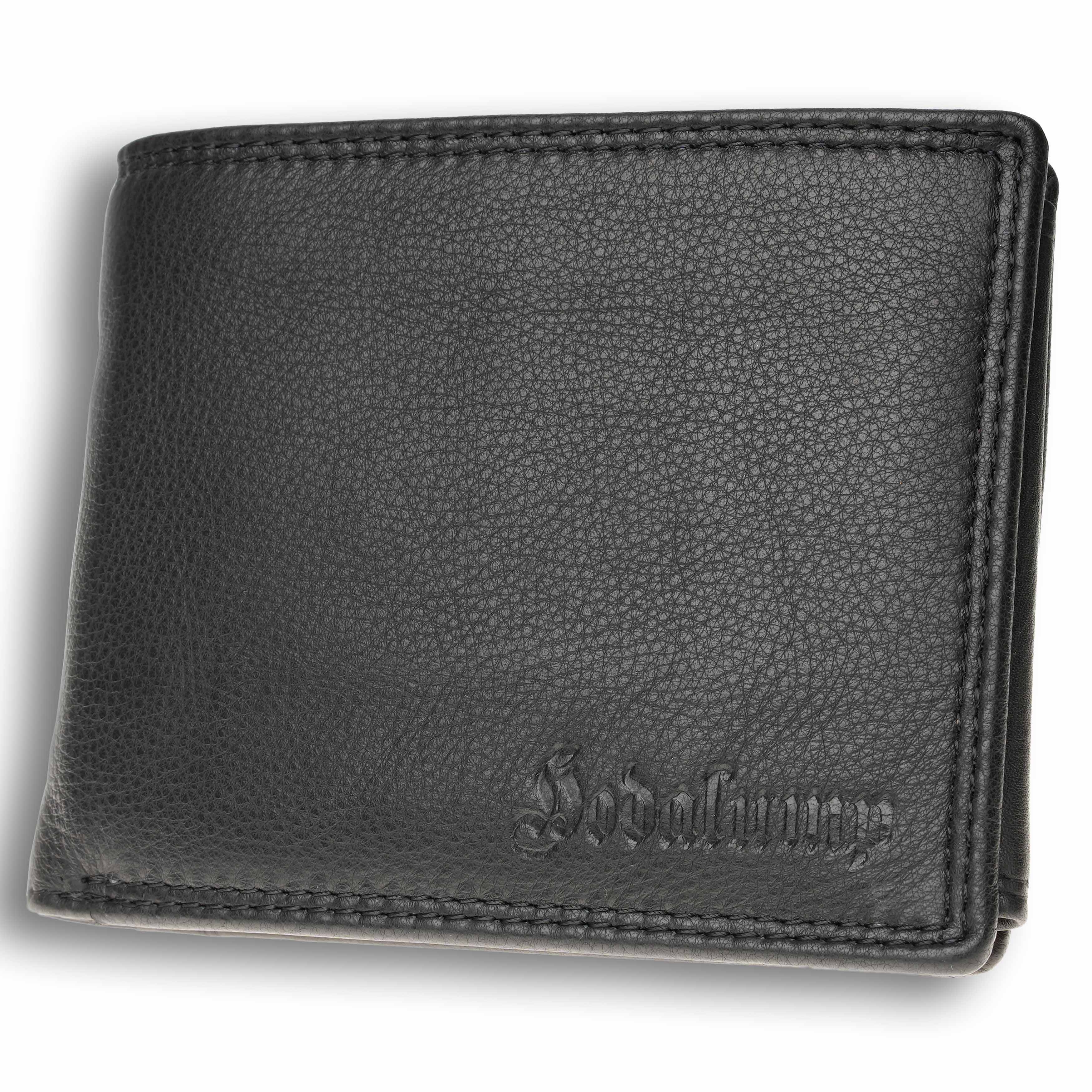 Hodalump Classic Geldbörse 2.0 Geldbeutel Herren Hodalump & Ratschkatl Schwarz