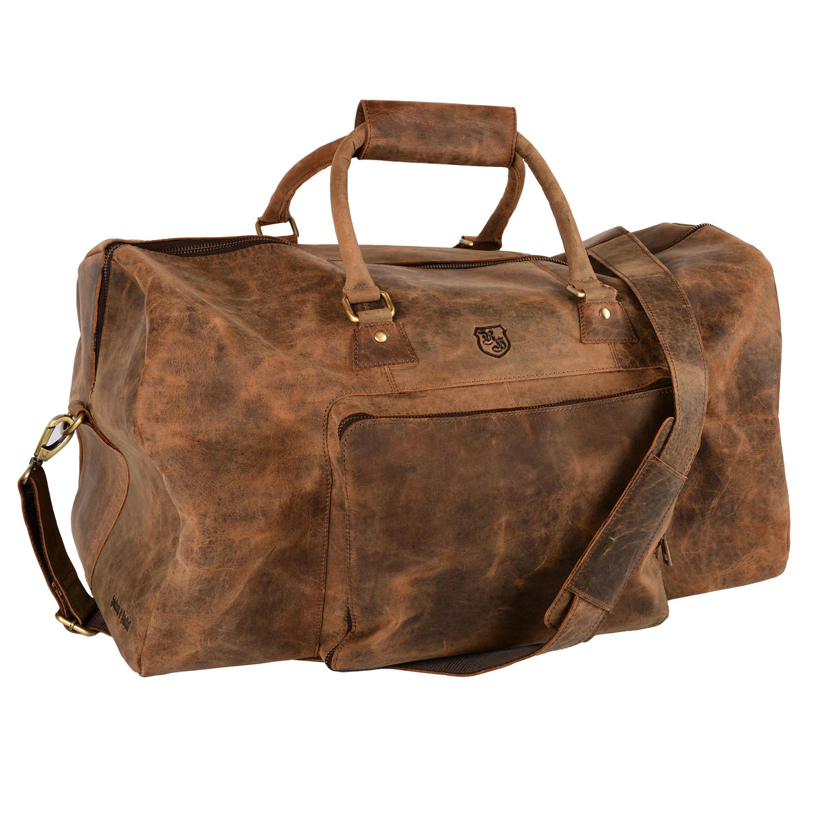 Buffalo leather holdall sale