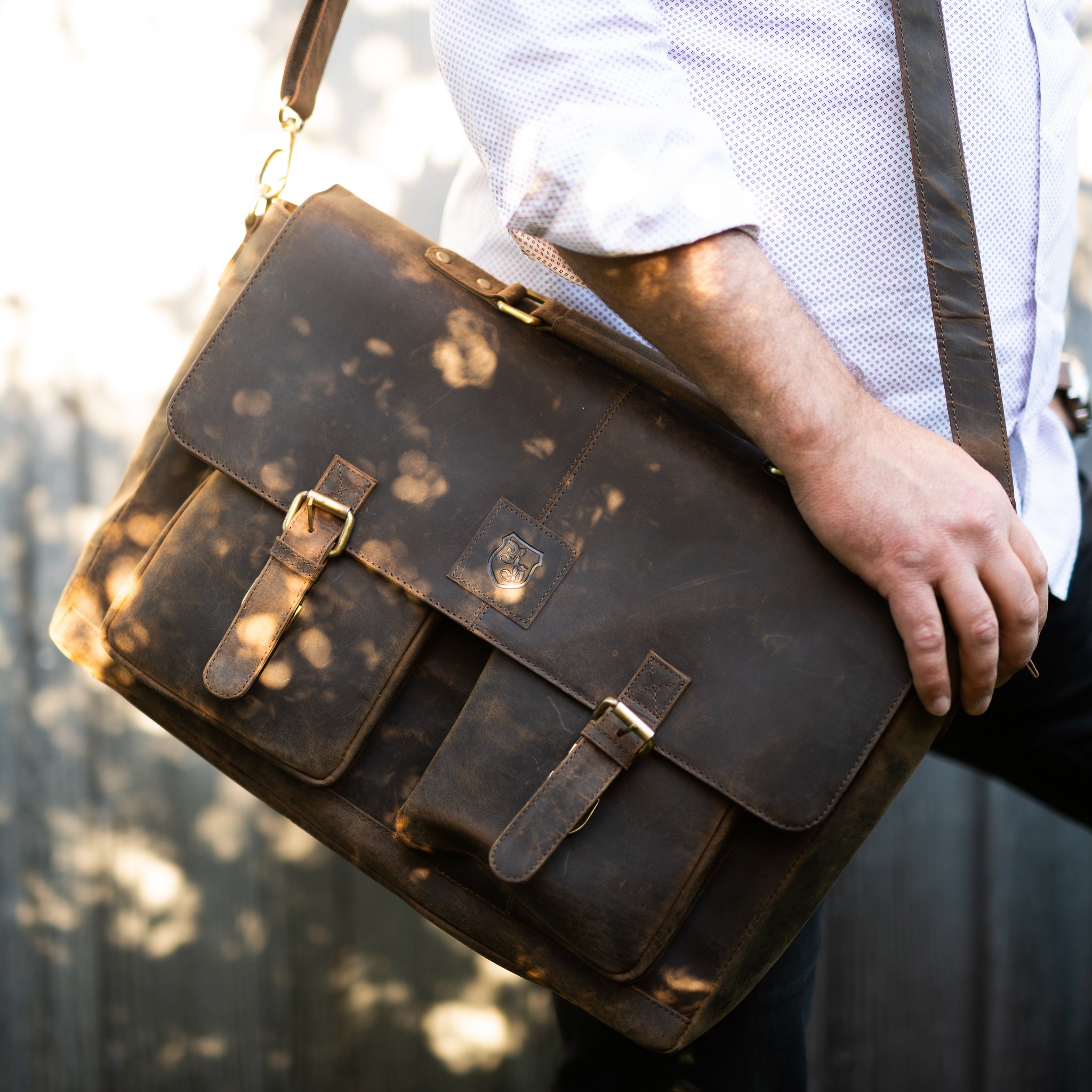 Aktentasche Jordan – Echtleder Business Hodalump