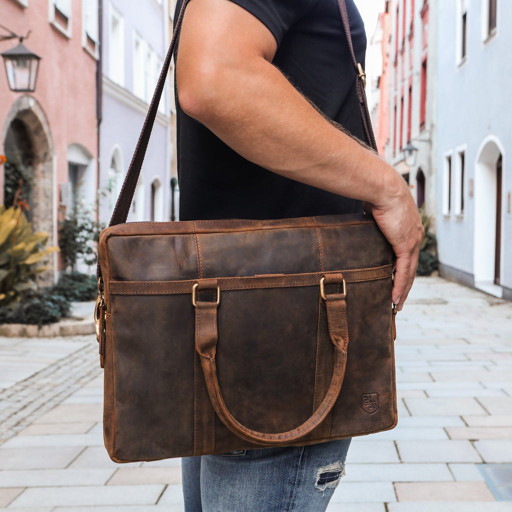 Ledertasche und Lederwaren