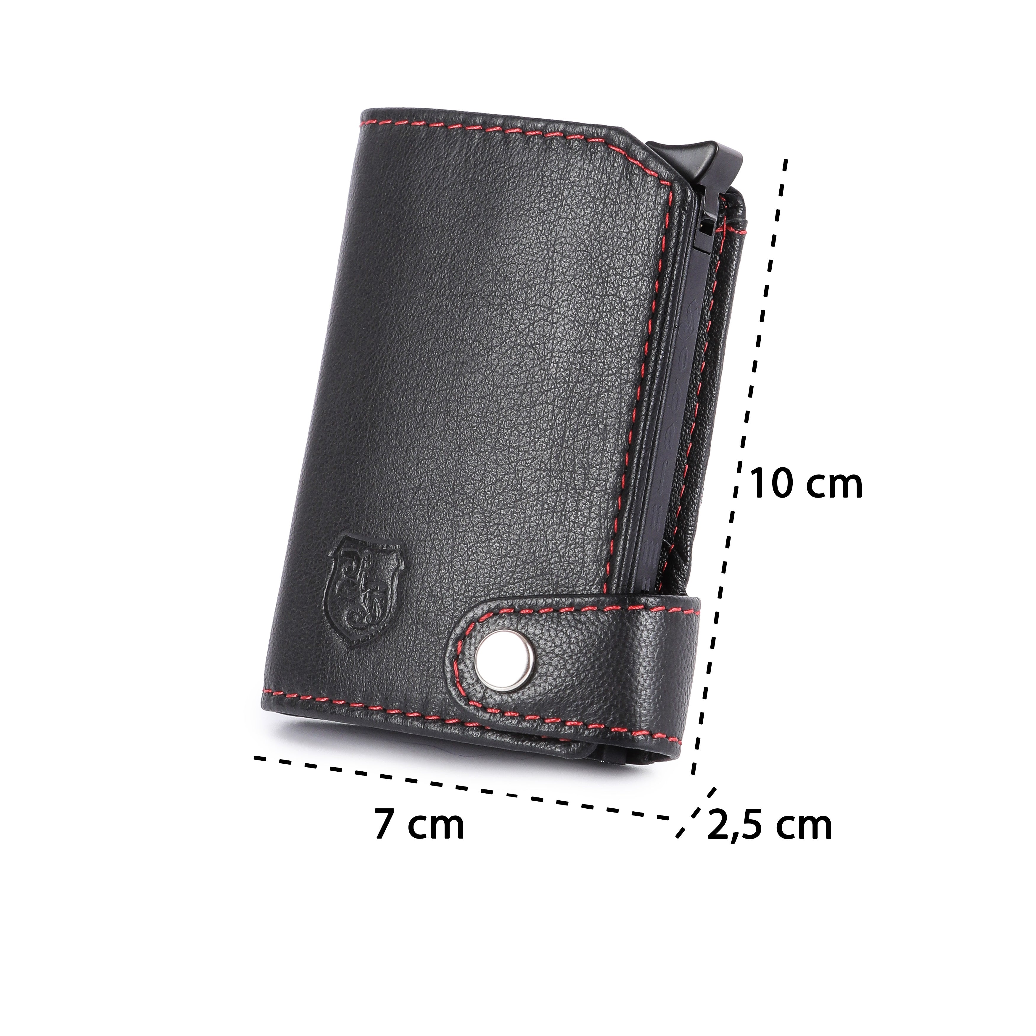 Hodalump card case BLACK/RED