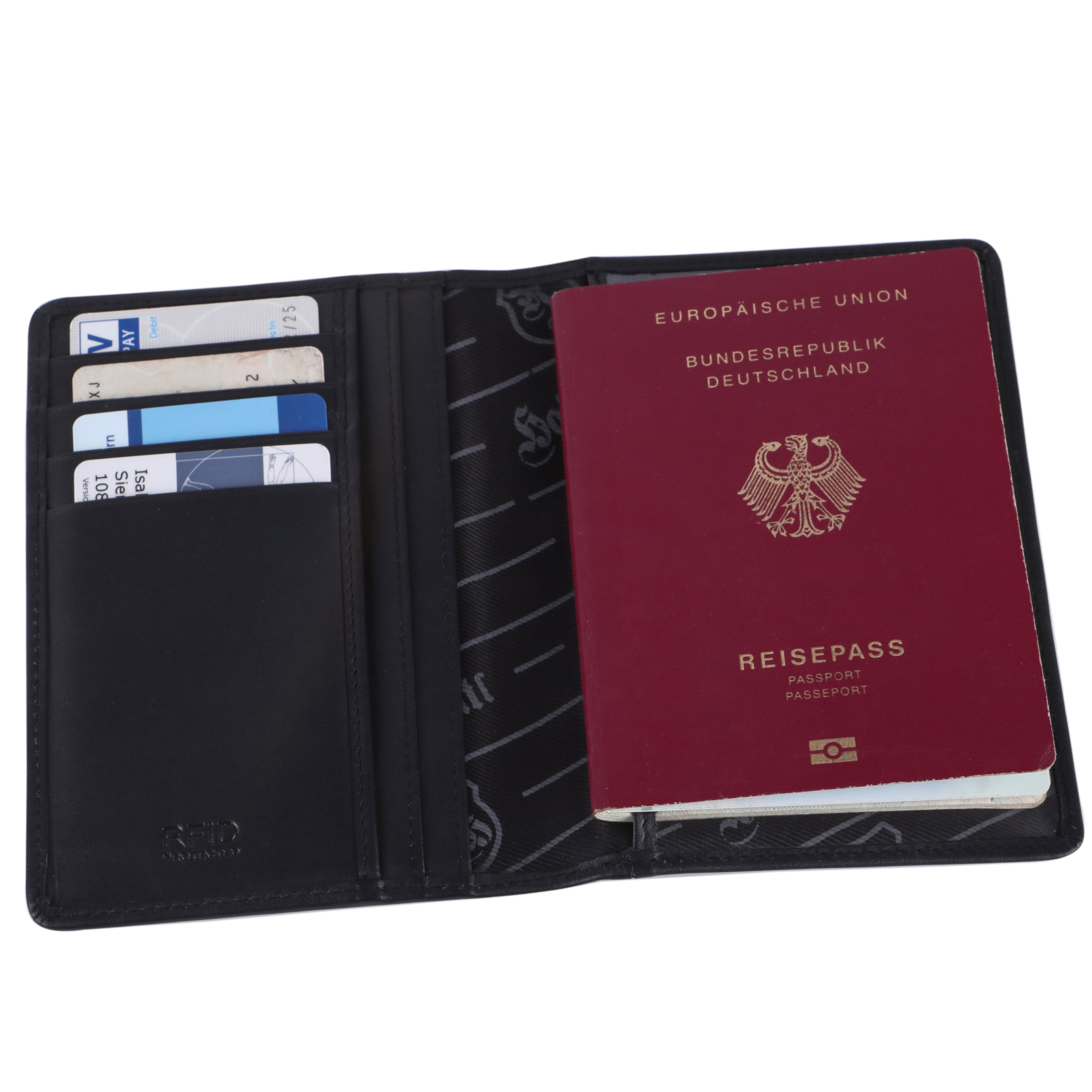 Reisepass-Etui, Reisepasshülle Geldbeutel Herren Hodalump & Ratschkatl 