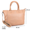 Shopper Mama-Tochter Peach