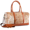 Borsa Ratschkatl Cow in pelle di bufalo marrone, vista 2
