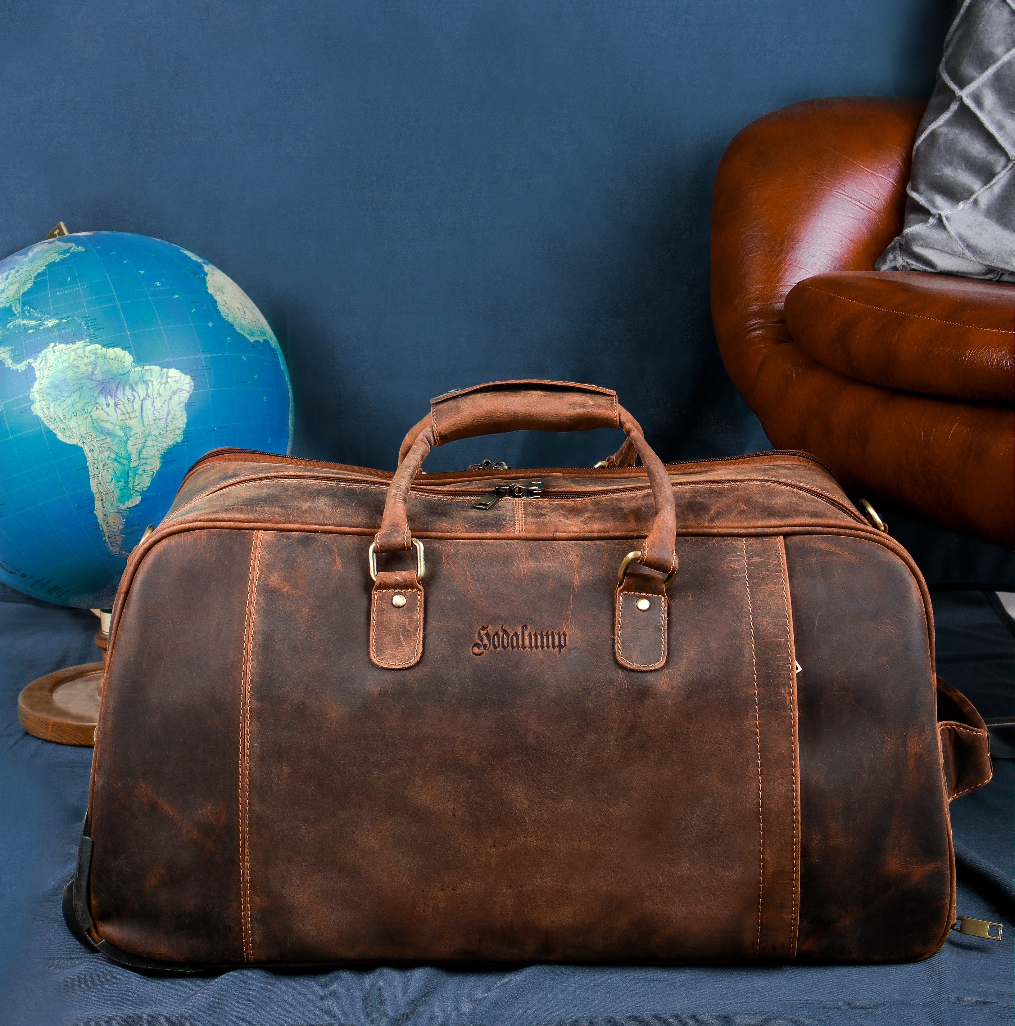 Hodalump Leather Trolley