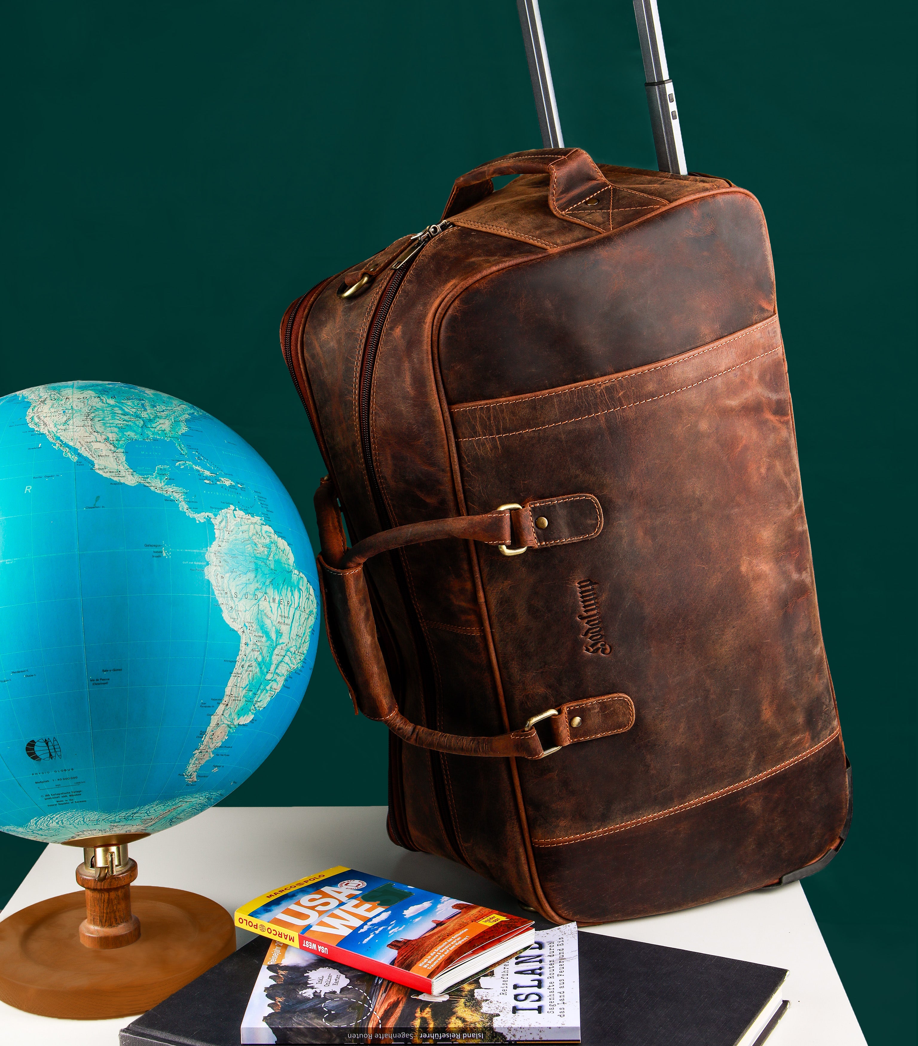 Hodalump Leather Trolley