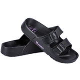 Ratschkatl PVC Sandals Black