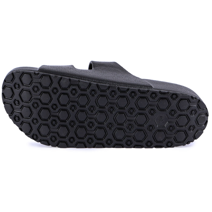 Ratschkatl PVC Sandalen Schwarz