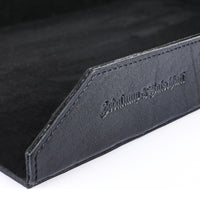 Ablagehalter in Leder