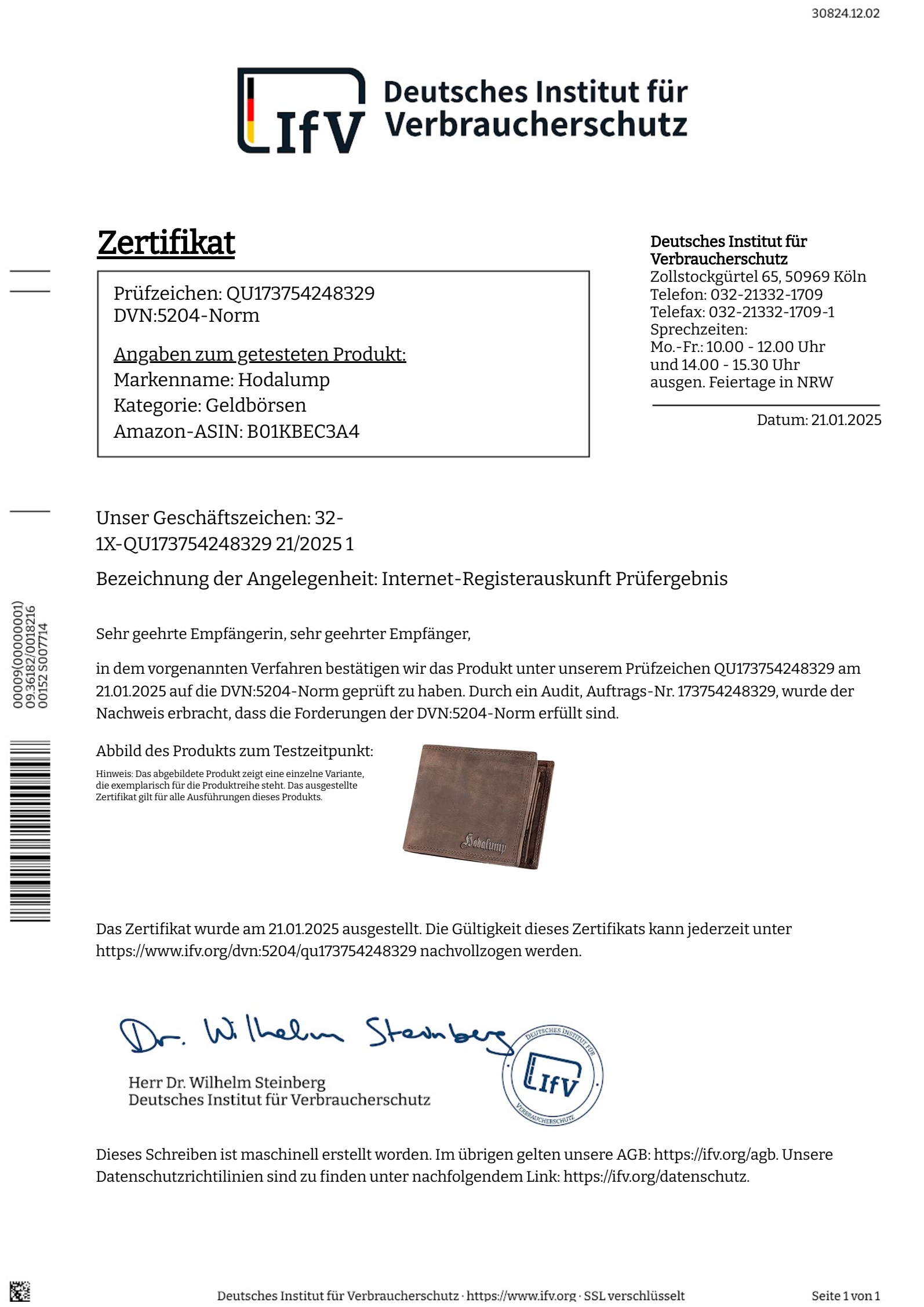 Hodalump Classic Geldbörse