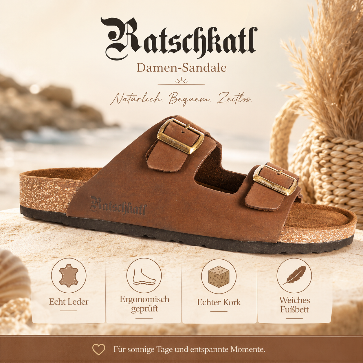 Ratschkatl Cork Sandals