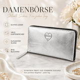 Damenbörse mit Glanz