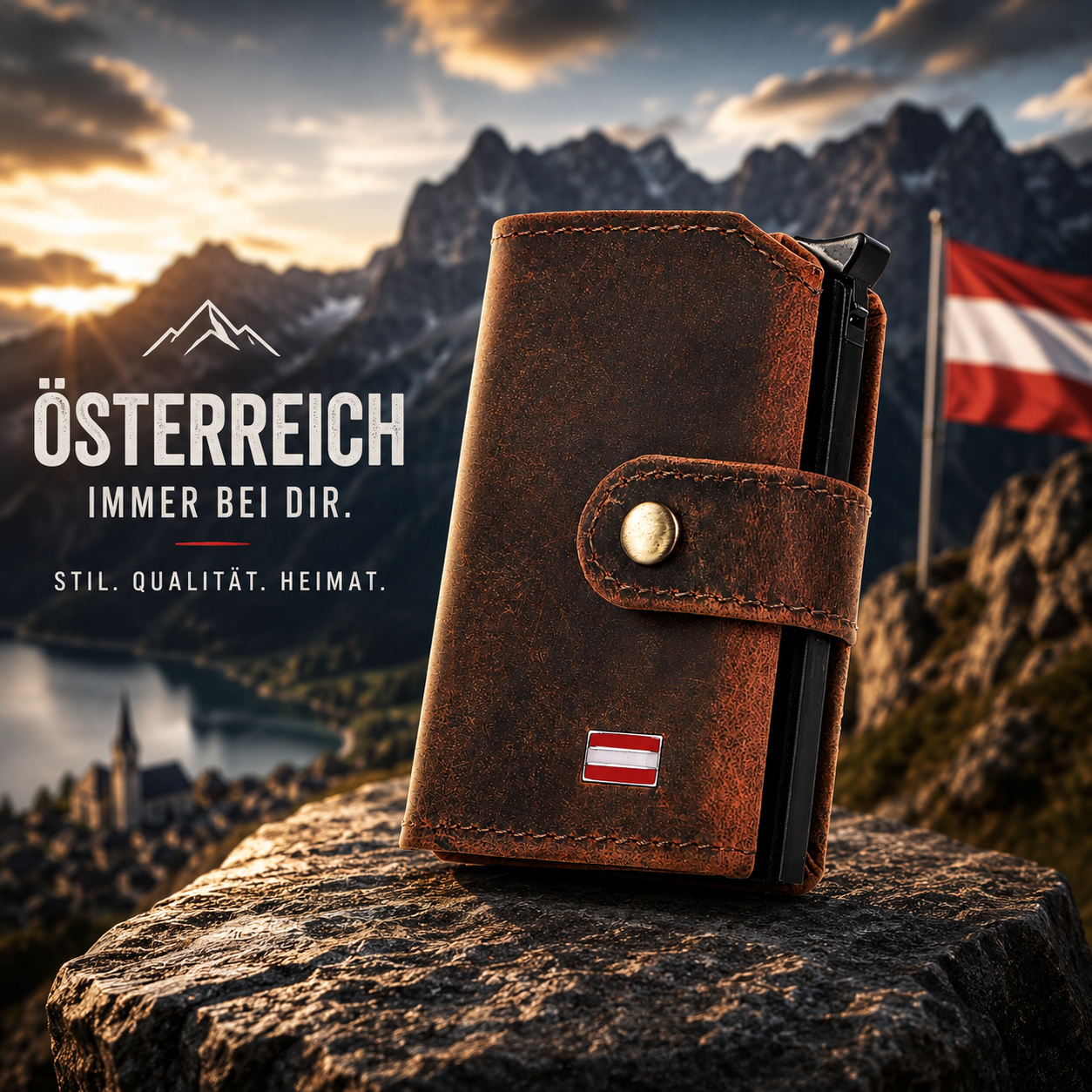 Kartenetui Österreich