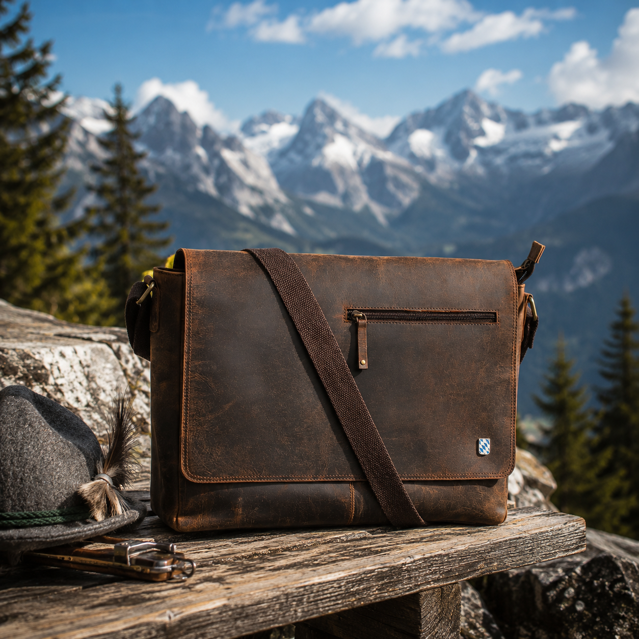 Laptoptasche Bayern Emblem