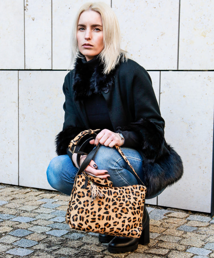 Leopard Ratschkatl bag