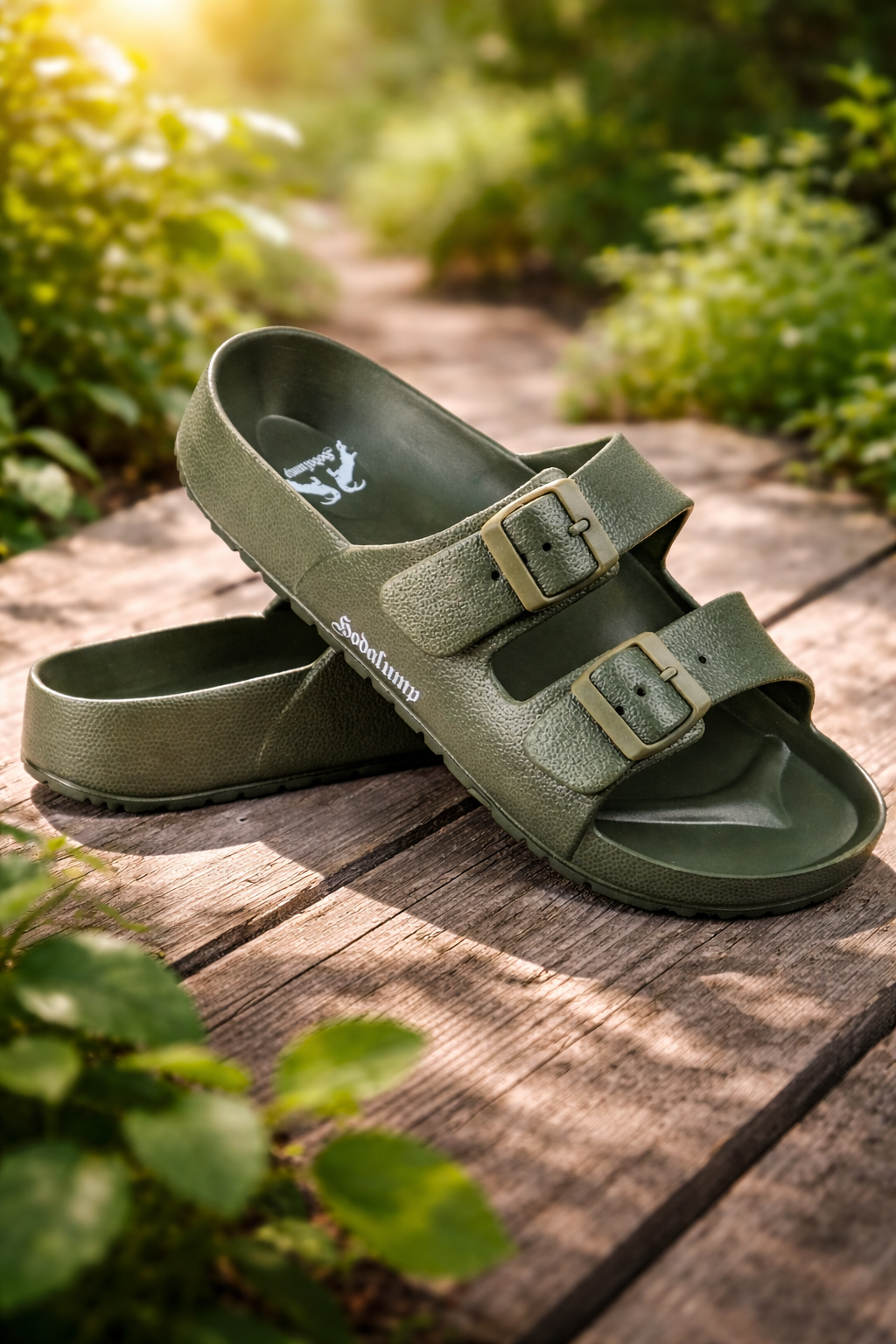 Komfort-Sandalen für draußen: Hodalump PVC-Sandalen 56% günstiger