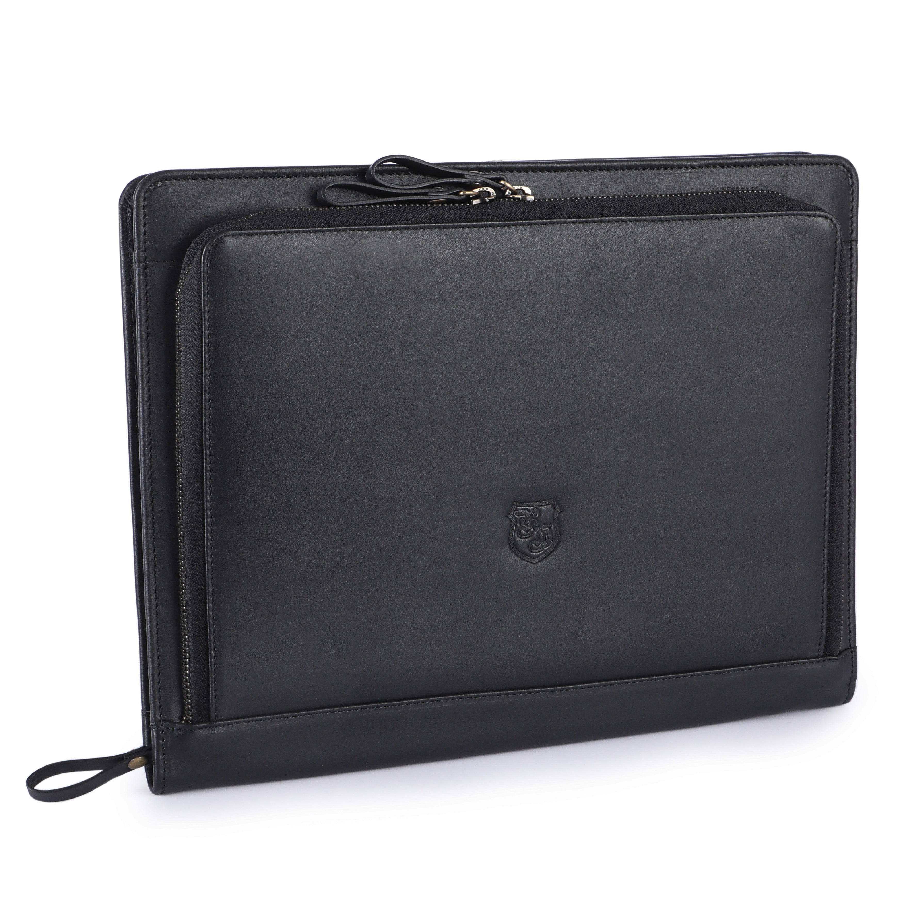 Ledermappe Tasche Hodalump & Ratschkatl Schwarz