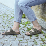 Ratschkatl Sandals in Green