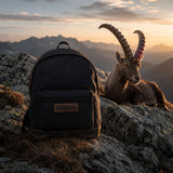 Hodalump City Rucksack – markantes Hodalump Logo aus echtem Büffelleder