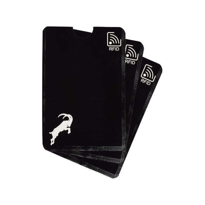RFID/NFC Blocker Kartenhüllen 3er SET RFID Hülle Hodalump & Ratschkatl 
