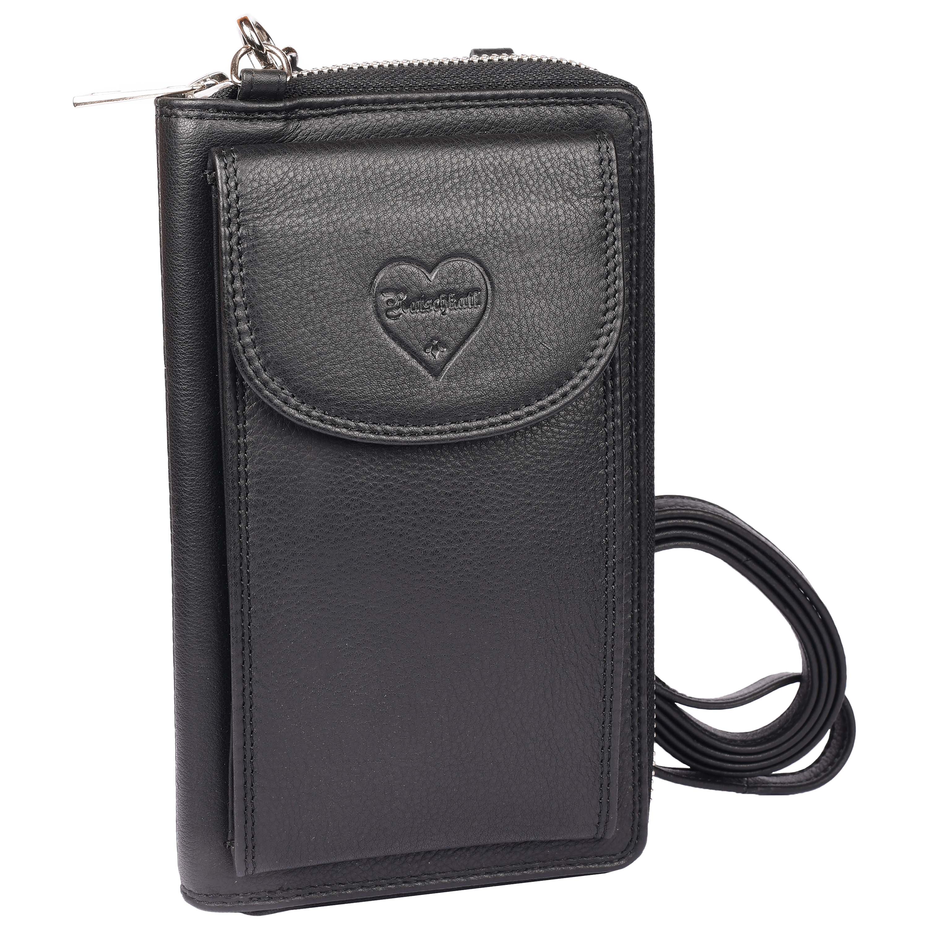 Smarte Handytasche passend für jedes Handy Tasche Hodalump & Ratschkatl Schwarz