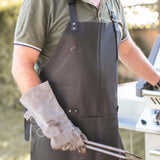 Grill-Weste aus echtem Büffel-Leder T-Shirt Hodalump & Ratschkatl 