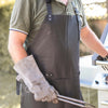 Grill-Weste aus echtem Büffel-Leder T-Shirt Hodalump & Ratschkatl 