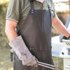 Grill-Weste aus echtem Büffel-Leder T-Shirt Hodalump & Ratschkatl 
